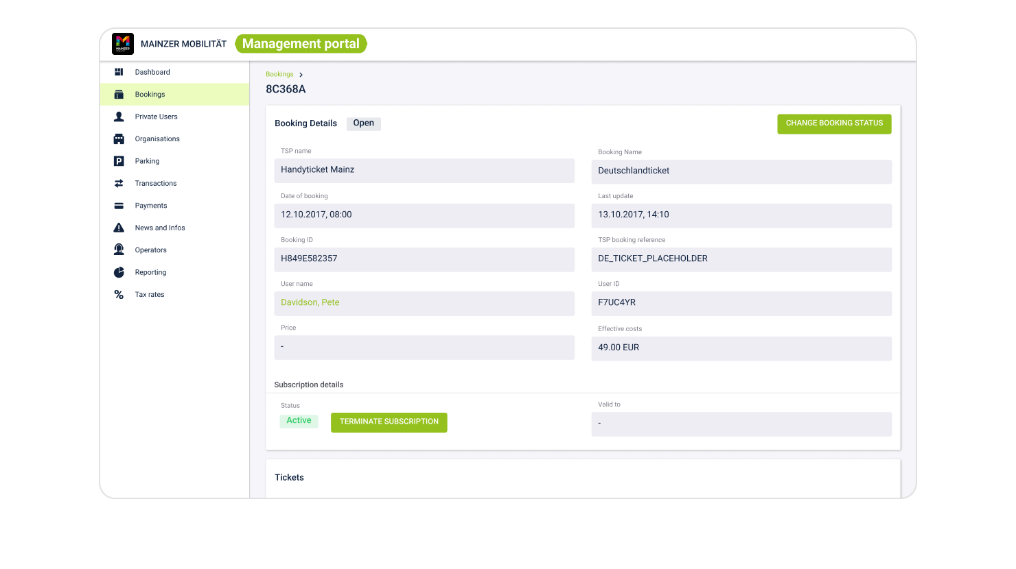 Mainzer Mobility App